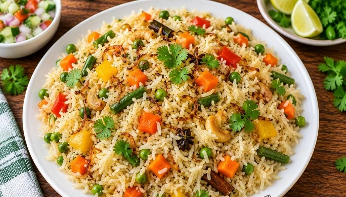 সবজি পোলাও: রঙিন সবজি দিয়ে ঝরঝরে ভাত