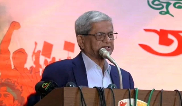 জুলাই নিয়ে ব্যবসা না করার আহ্বান জানিয়েছেন মির্জা ফখরুল