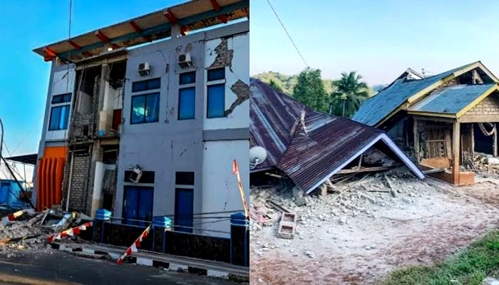 ইন্দোনেশিয়ায় ৭.৭ মাত্রার শক্তিশালী ভূমিকম্প