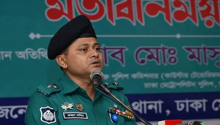 গুলশানের নতুন ডিসি রুহুল কবীর খান