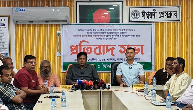 হত্যা মামলায় সাংবাদিক সৌরভের নাম ষড়যন্ত্রমূলক, প্রত্যাহারে আল্টিমেটাম