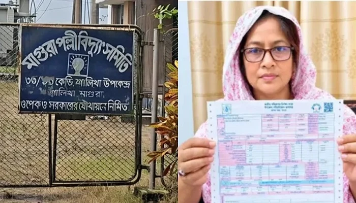 মাগুরায় এক বাড়ির এক মাসের বিদ্যুৎ বিল ৫০৬ কোটি টাকা !
